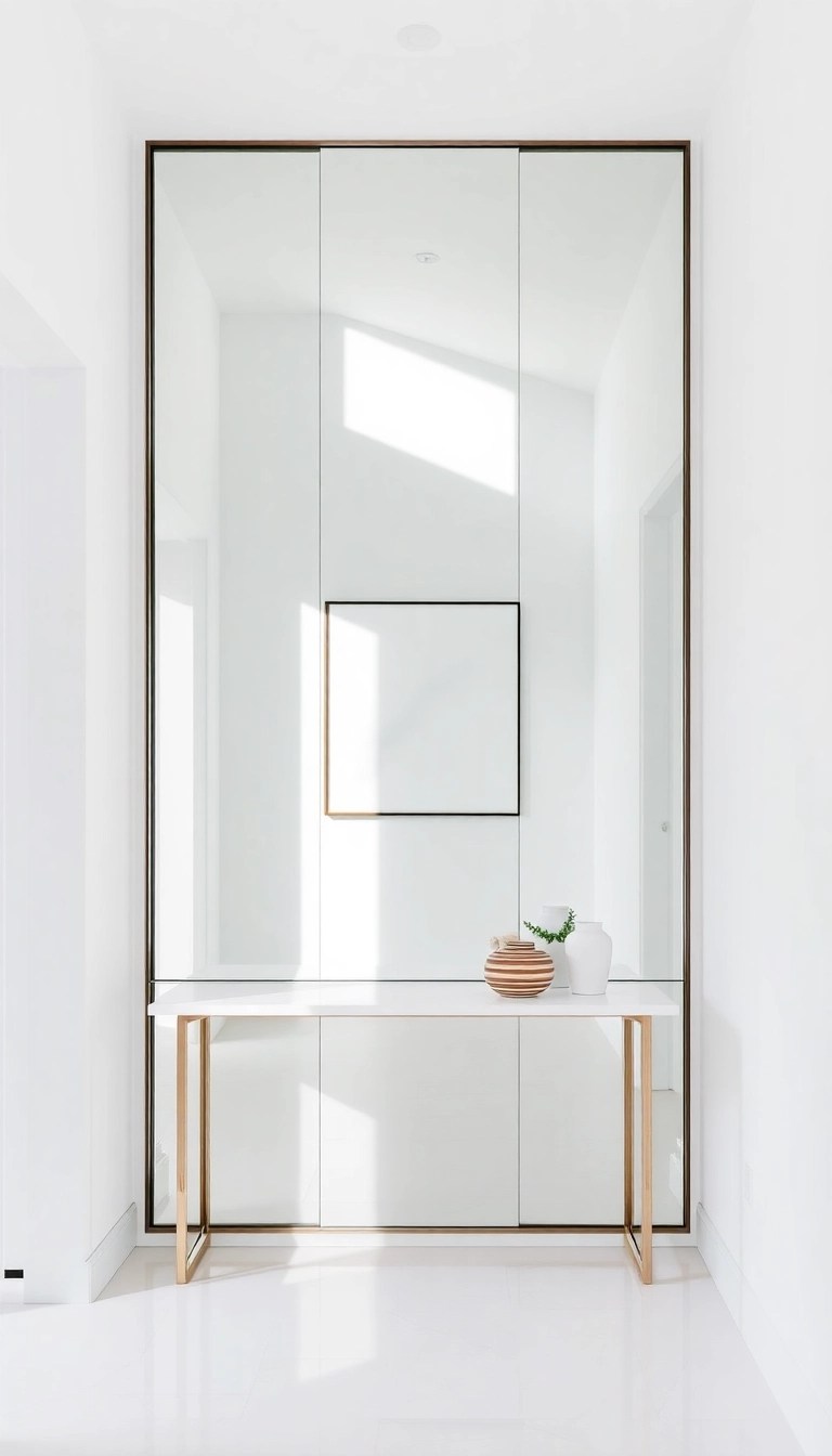 14 Minimalist Decor Tricks to Transform Your Home into a Serene Sanctuary! - 9. Use Mirrors to Reflect Light